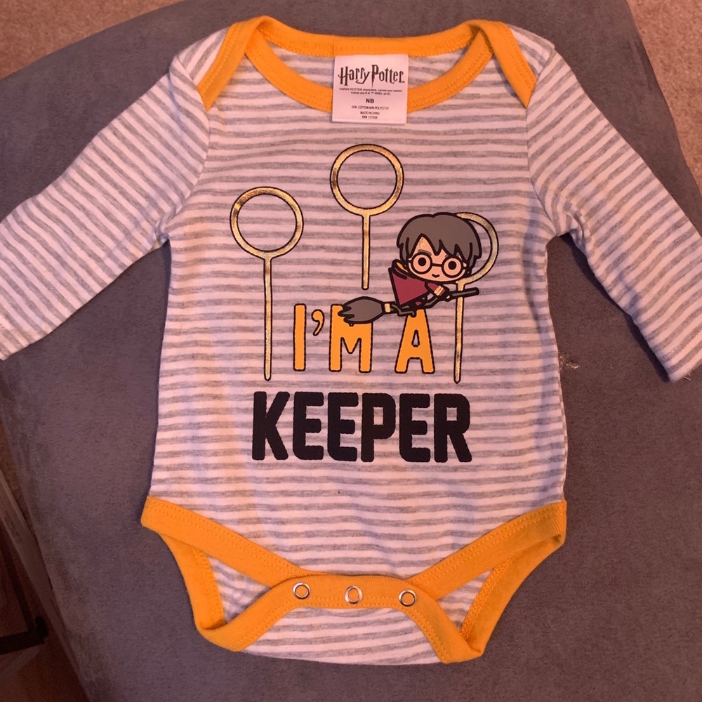 Newborn Harry Potter onesies